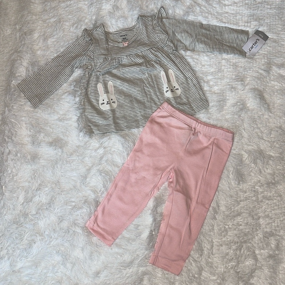 Carter’s 2 pc set Size 9m NWT